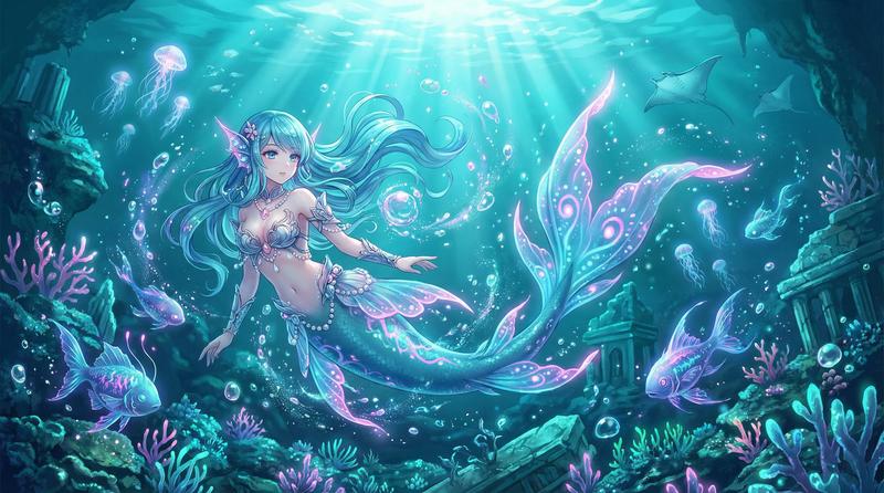 糖心vlog唯美MV视频-深海幻想