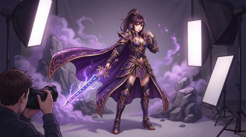 糖心vlog美少女Cosplay写真视频